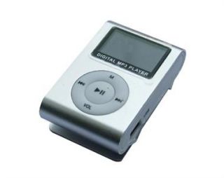 Clip Type Music MP3 Player Digital Audio Media Player with LCD Screen