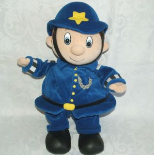  Friend Noddy 16 Mr Plod Policeman Plush Soft Doll Enid Blyton