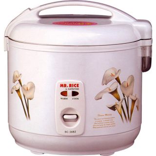 10 Cup Rice Steamer Electric Food Cooker Warmer w Non Stick Teflon