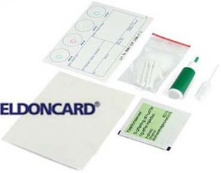  Blood Type Test Kit A AB B O RH Typing Testing Kits Eldon Card