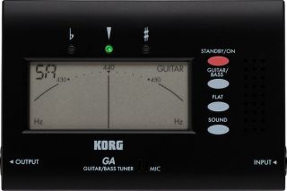 New Korg GA40 Electronic Electric Guitar Tuner