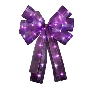Meilo Creation LED Ribbon Lighted Bow   12in