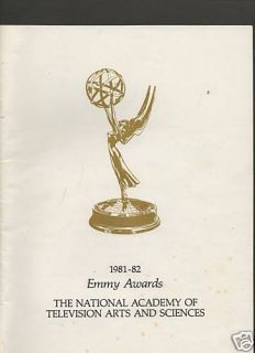 Emmy Awards Program 1981 82 News Documentary Prog