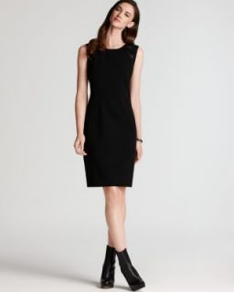 Elie Tahari New Emory Black Textured Sleeveless Little Black Dress 4
