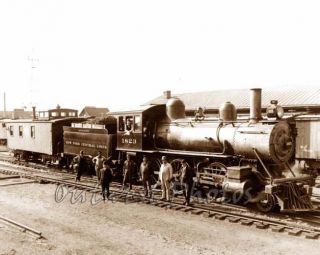 Photo New York Central HR Railroad Locomotive 1823