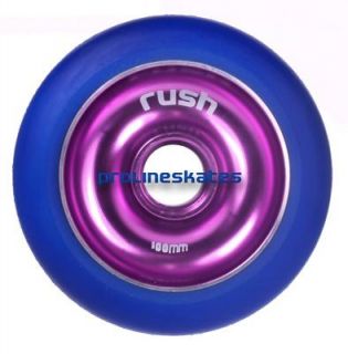 Scooter Wheel Rush Blue / Purple Metal Core 100mm