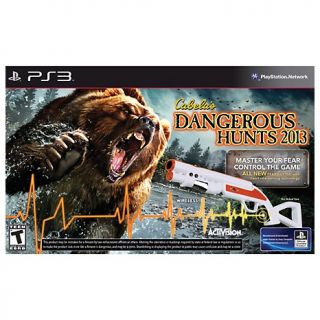 Electronics Gaming PS3 Games Cabelas Danger.Hunts 2013 w/Gun