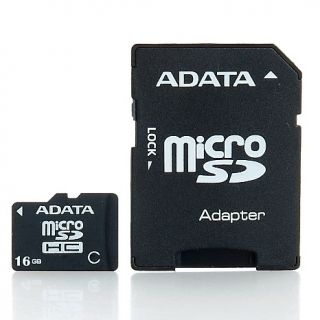   Adata 16GB SDHC microSD Card Class 10 with SD Adapter