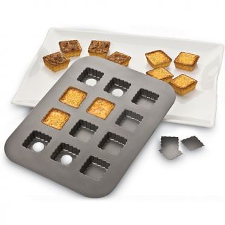 Lift n Serve Single Squares 12 Cavity Pan   10.5x14in