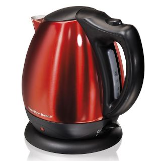 Stainless Steel Red 10 cup Electric Kettle