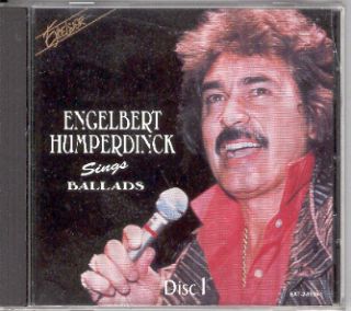 CD Engelbert Humperdinck Sings Ballads Disc 1