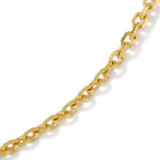 Jewelry Necklaces Chain 14K Yellow Gold 1.1mm Cable Link 13