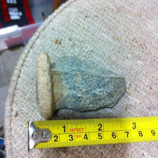 Native American Stone Artifact Tomahawk Hammer Club Axe Indian