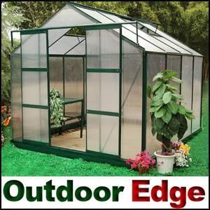 10 x 8 Cottage Style Garden Green House Greenhouse