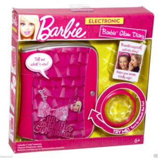 Barbie Electronic Glam Diary Bracelet Unlocks Diary New 2012