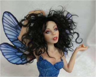 OOAK Fairy Fae Fantasy Mermaid Adsg Iadr by Barbara Scott