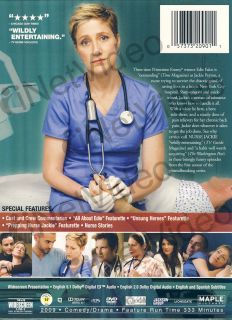  original title nurse jackie season one 1 boxset dvd new actors edie