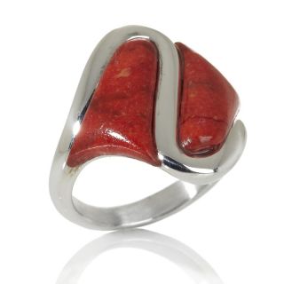  king red orange coral sterling silver band ring rating 15 $ 69 90 or