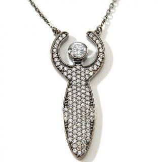  CZ Sterling Silver Ultimate Woman 16 Necklace