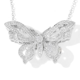  Fine Jewelry with Carol Brodie .40ct Diamond Butterfly 15
