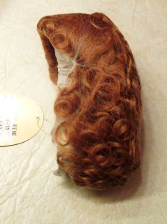 Kemper Irene Auburn Genuine English Mohair Doll Wig Sz 10 11