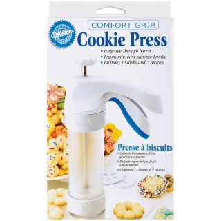 105 2422 wilton wilton comfort grip cookie press rating be the first