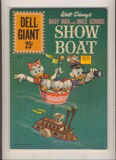 Dell Giant 55 Show Boat Daisy Duck Uncle Scrooge Disney