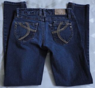Epic Threads Girls Dark Wash Skinny Jeans Sz 8
