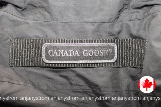 BNWT   CANADA GOOSE EDMONTON JAPAN PARKA JACKET COAT BLACK SMALL   100