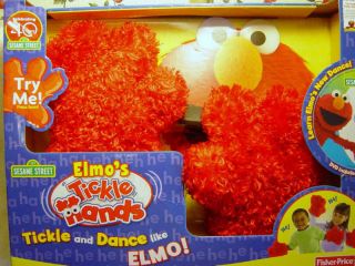 Elmo Tickle Hands Tickle Dance Like Elmo New w DVD
