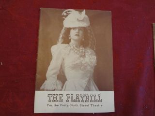 1941 Broadway Playbill Ethel Merman Panama Hattie