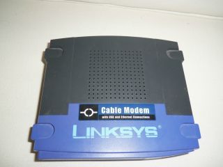 Linksys Cable Modem with USB and Ethernet Connections