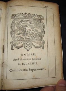 1574 Euclid Elements Christopher Clavius Woodcuts First Edition