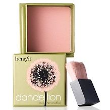 benefit dandelion pink box o powder with brush $ 28 00