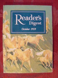 Readers Digest October 1959 Meyer Berger Eugene Lyons