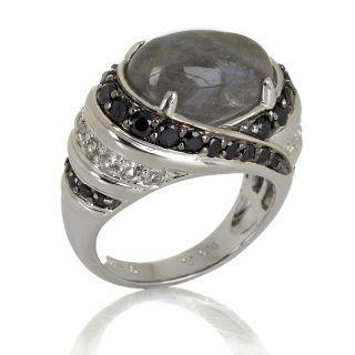 Jewelry Rings Gemstone Victoria Wieck Labradorite and Gem