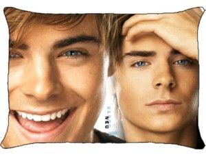 New Zac Efron Hot Pillow Case Bedding Gift for Fans