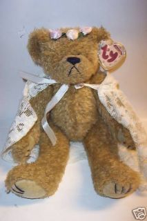 1993 Ty Collectible Eve Brown Teddy Bear