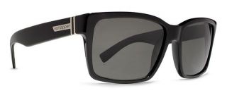 New Von Zipper Elmore Sunglasses Gloss Black Vintage Grey Smrfaelm Bkv