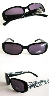 ESCADA E1266 Sunglasses Gloss Black with Grey Stylish