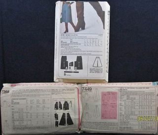  Simplicity Sewing Pattern Misses Culottes Skirts Pants Tops