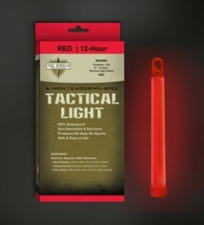   SHIELD RED TACTICAL LIGHT GLOW STICK EMERGENCY LIGHT SURVIVAL LIGHTS