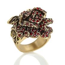 heidi daus rose elegance crystal accented ring $ 59 95