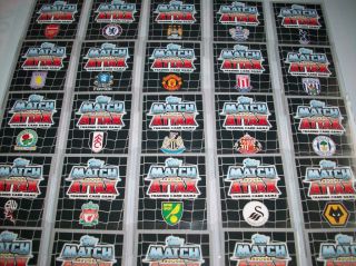 Choose Any Topps Match Attax 2011 12 2012 Foil Star Player Card 1 20