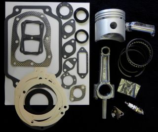 Engine Rebuild Kit for 8HP Kohler K181 w Free Items