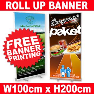  Banner Trade Show Exhibition Display Stand Free Printing