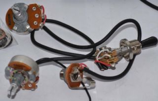  SG Special Guitar Pots Pickups Input Toggle Wiring Harness