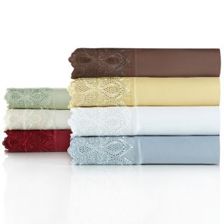 Highgate Manor Sienna Lace 500 Thread Count Sheet Set at