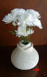 Vintage Enrico COVERI Signed Rose Vase Made in Italy