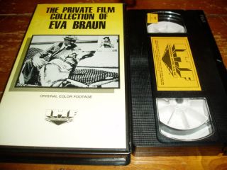 The Private Film Collection of Eva Braun VHS 60 Minutes